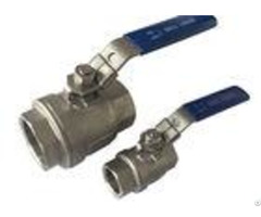 Iso Stainless Steel Ball Valve With Female Thread End 1000 Wog