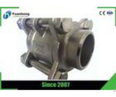 Butt Weld End 1000psi 3pc Ball Valve Stainless Steel 316 Material
