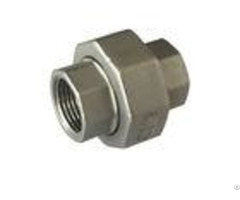 Mm Threaded 1 Inch 304 Stainless Steel Pipe Fitting 2 Mpa Npt Astm Standard Flat Union