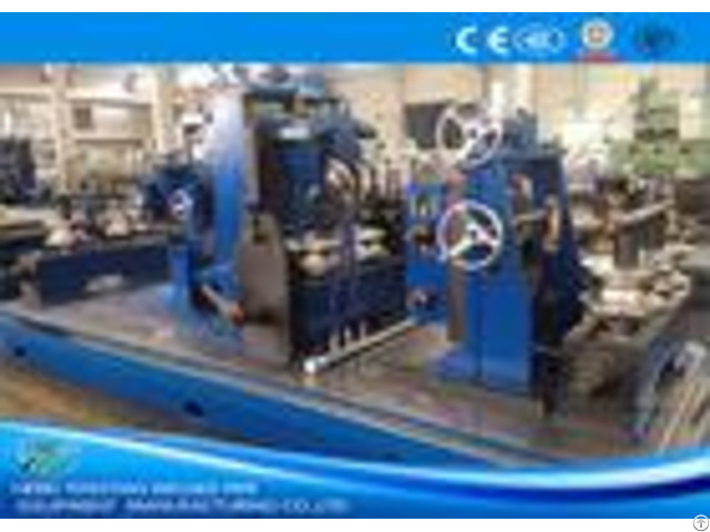 Erw Precision Tube Mill Machine Energy Saving Friction Saw Pipe Size 200 200mm