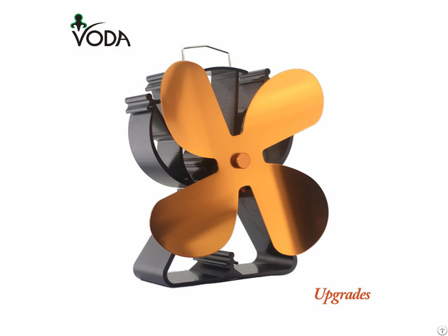 For Wood Gas Pellet Stoves Eco Friendly Heat Powered Stove Fan