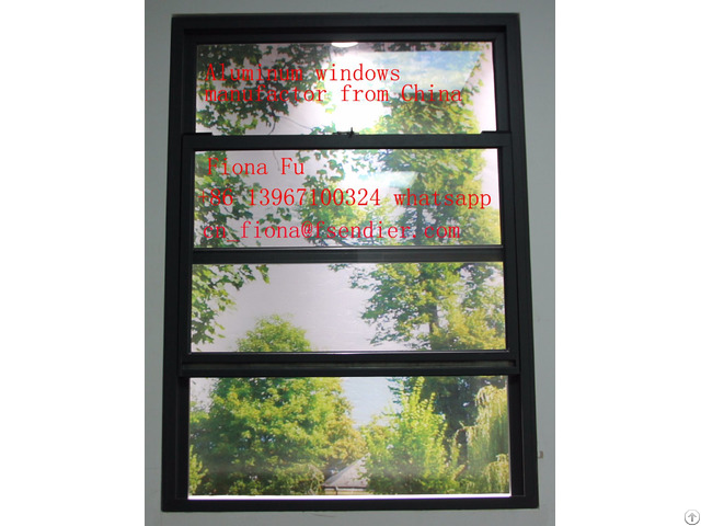 Aluminum Double Hung Window