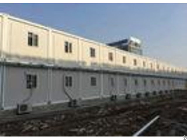 Temporary Custom Container House Environment Friendly Aluminum Frame Door