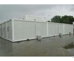 White Mobile Container Homes Environment Friendly Assembly 6000mm 2438mm 2896mm