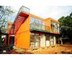 Wind Resistance Metal Storage Container Homes Reliable With Upvc Sliding Window