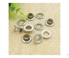 Stainless Steel Small Metal Eyelets Round Oval Shaped 3mm 14mm Size