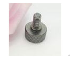 Small Cnc Turning Parts Straight Knurling Volume Control Switch Button For Electronic Products