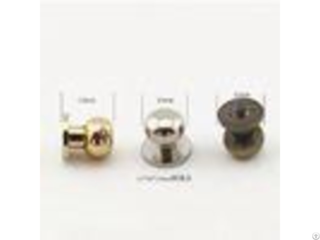 12mm Round Double Cap Rivets Stud Collision Nail Metal Spike For Leather Bags