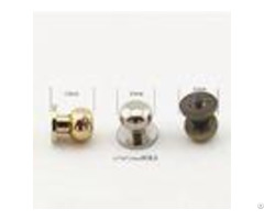12mm Round Double Cap Rivets Stud Collision Nail Metal Spike For Leather Bags