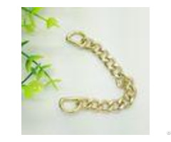 Handbag Hardware Purse Accessories Metal Chain With D Ring For Bags Handle