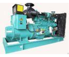 High Efficiency Industrial Backup Generator Green Color 280kw 350kva Brushless Exciter