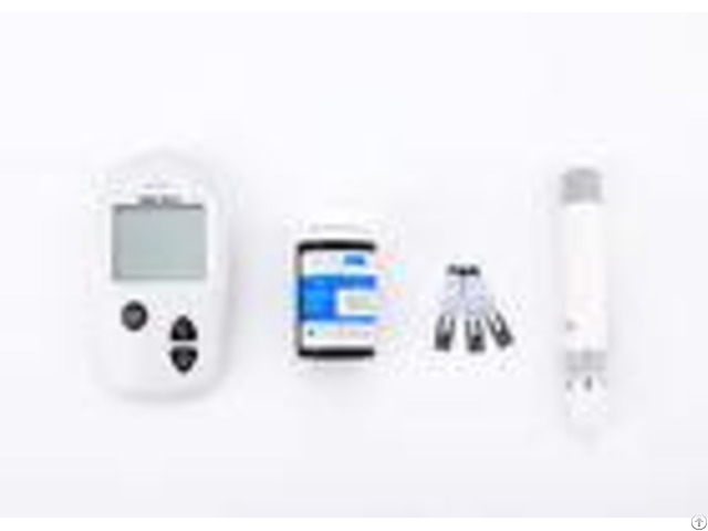 Iso 15197 Proved Home Glucose Meter Automatic Off 3 Min Strip Enject Ce Approval