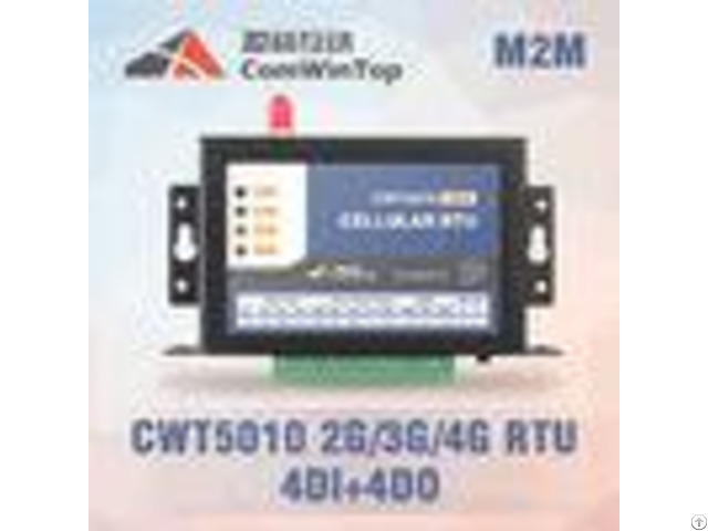 Cwt5010 Industrial Gsm Rtu Controller Sms Alarm With 4 Di And 4do