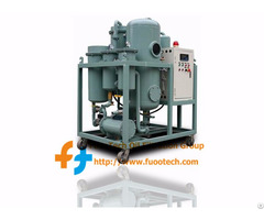 Series Fty Vacuum Turbine Lube Oil Filtration & Dehydration Machine