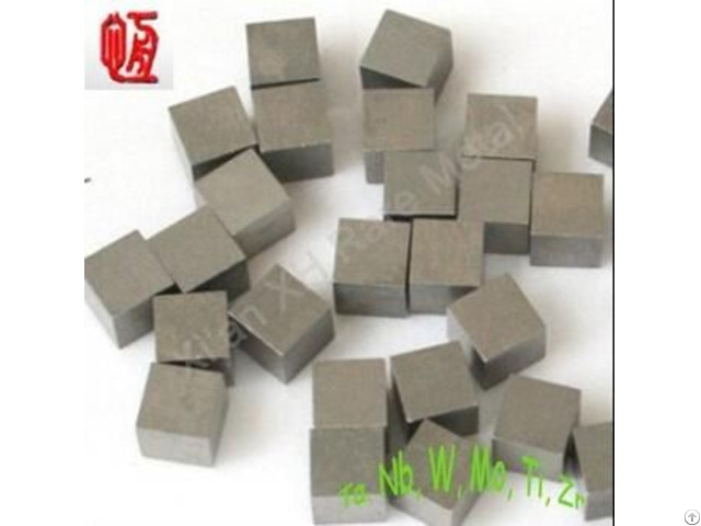 Tungsten Nickel Copper Alloy Cube