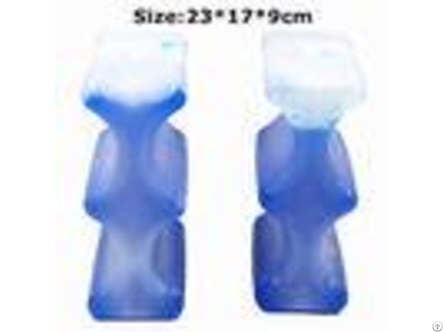 Food Grade Big Wave Shape Breast Milk Ice Pack With Sap Msds Approved