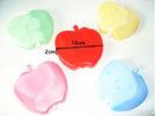 Custom Eco Friendly Colorful Ice Blocks For Cool Boxes 100ml Apple Shape