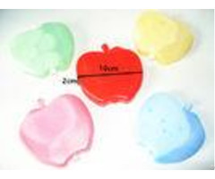 Custom Eco Friendly Colorful Ice Blocks For Cool Boxes 100ml Apple Shape