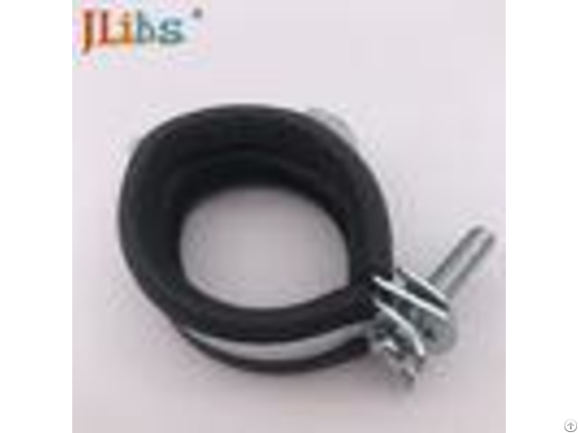 Epdm Rubber Galvanized Pipe Clamp Fittings With Single Double Mount