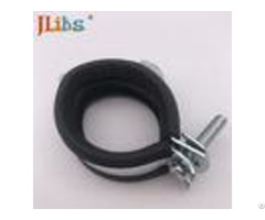 Epdm Rubber Galvanized Pipe Clamp Fittings With Single Double Mount