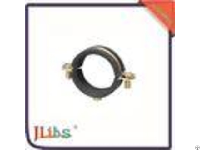 Epdm Rubber Lined Split Pipe Clamp Quick Release Carben Steel Material