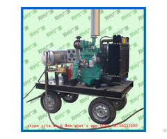 Ship Hull Diesel Engine Paint Removal High Pressure Water Pipe Cleaning Pump