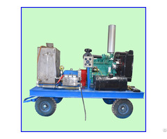 High Pressure Industrial Condenser Water Pipe Cleaning Machine