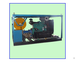 Fixed Diesel Sewer Pipe High Pressure Water Jet Drain Cleaner