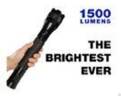 Powerful Police Tactical Torch Light Aluminum Alloy Material High Brightness