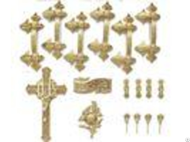 18k Gold Silver Coffin Ornaments Handles 120kg Lifting Weight H9001 B