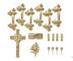 18k Gold Silver Coffin Ornaments Handles 120kg Lifting Weight H9001 B