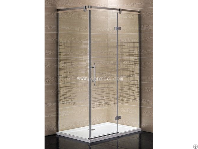 Hinge Shower Enclosure With Rectangle Tray