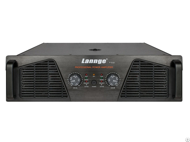 P 3122 3u Class H Professional Power Amplifier 2 1200w At 8 Honm