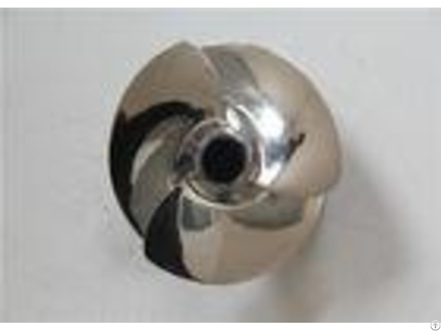 Wheel Casting Jet Boat Impeller Stainless Steel With 3 Blades Sliver Color