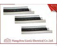 Grey Black Galvanized Steelflexible Electrical Conduit With Pvc Coated