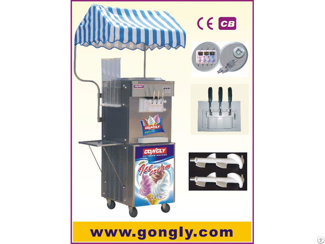 Bql S33 1 Soft Serve Ice Cream Making Machine Ce China Supplier Manufacturer Factory