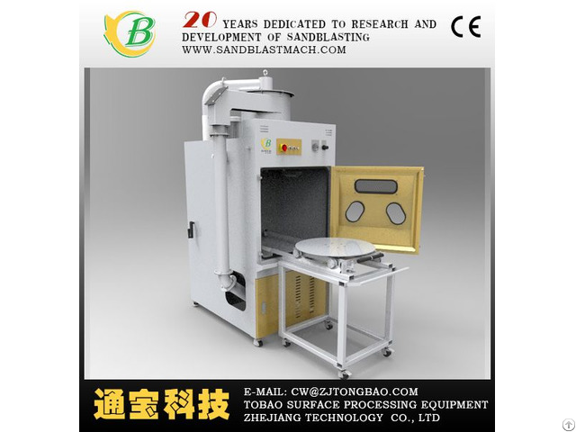 Heavy Duty Carbon Steel Material Cleaning Sand Blasting Machine Electric Manual Sandblaster