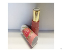 Luxury Design Round Cardboard Push Up Paper Tube For Empty Lipstick Packaging