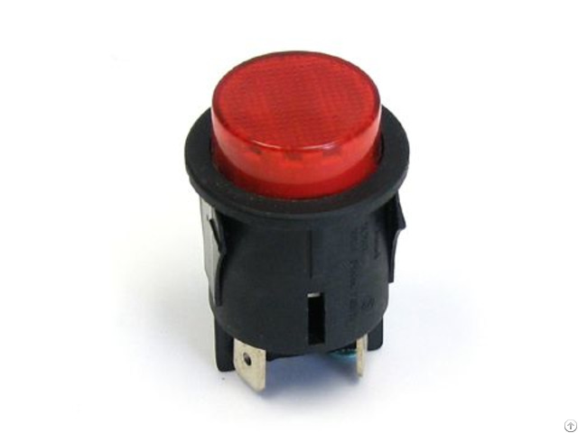 Sc 7087 Baokezhen Waterproof Round Plastic Push Button Switch