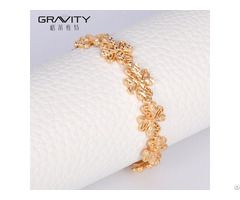 Alibaba Online Wholesale Fashion Gold Plated Bracelet For Ladies