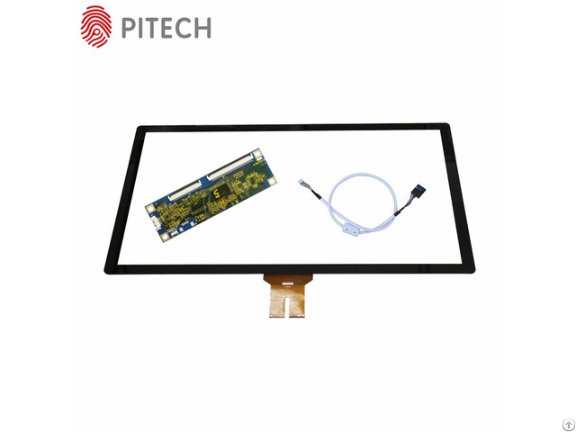 Multitouch Projected Capacitive 43 Inches Industrial Large Touch Screen Panel Kit