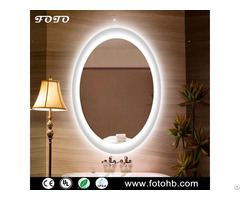 Ce Ul Ip44 Waterproof Led Backlit Mirror For Luxury Hotel Bathroom