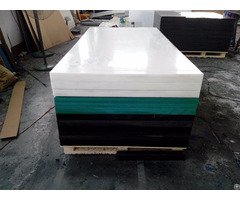 Anti Static And Self Lubricated Engineering Uhmwpe Hdpe Sheet