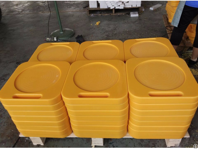 Impact Resistance Uhmwpe Crane Outrigger Pad