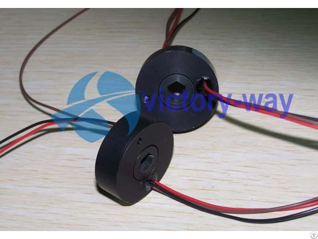 Through Bore Slip Ring For Cable Reels Robots Miniature