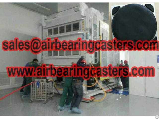 Air Bearing Casters 60 Tons Capacity