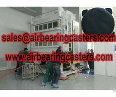 Air Bearing Casters 60 Tons Capacity