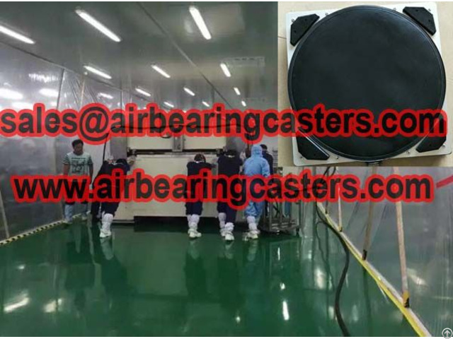 Air Casters Rigging Systems Details With Pictures