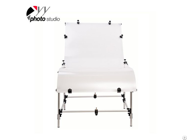 Portable Studio Shooting Table With Frame And Plexiglass Cover Included 100x200cm