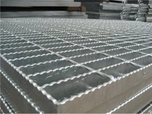 Hot Dip Galvanized After Sand Blasting Flooring Gratings For Steel Structural Platform